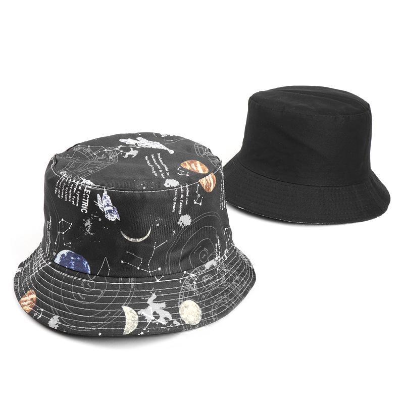 バケットハット メンズ レディース おしゃれ つば 短め 星空 両面  帽子 サファリハット コットン レディース 春 夏 春夏 |  | 12
