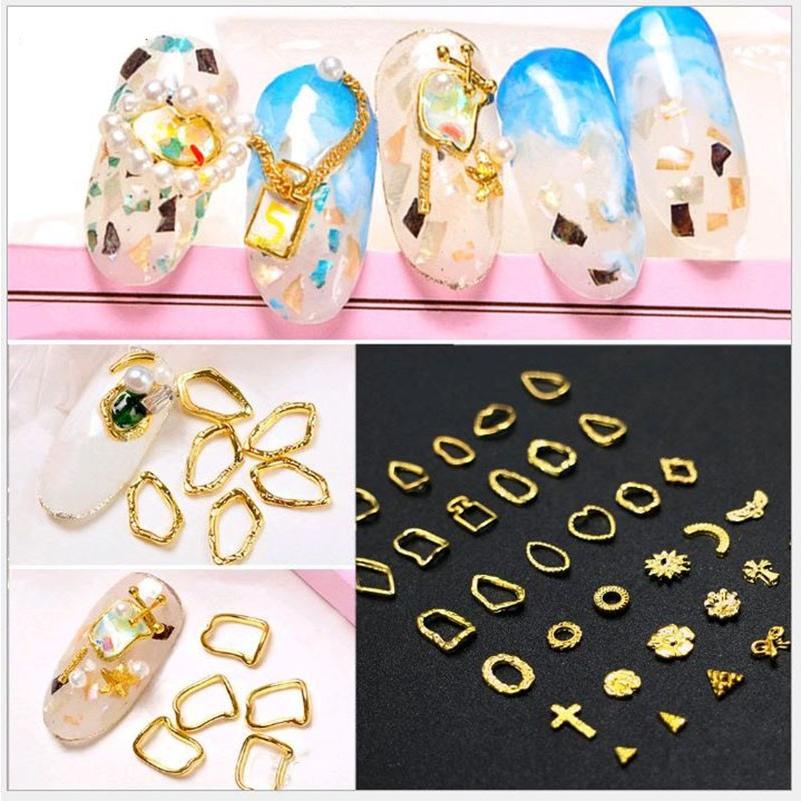 5個入り メタルパーツ 不規則 フレーム 変形 パーツ 枠 土台 ハート ゴールド ネイルパーツ スタッズ ネイル用品 Gold アート デコ素材 Coco Nail A6 5 オレンジcocoヤフー店 通販 Yahoo ショッピング