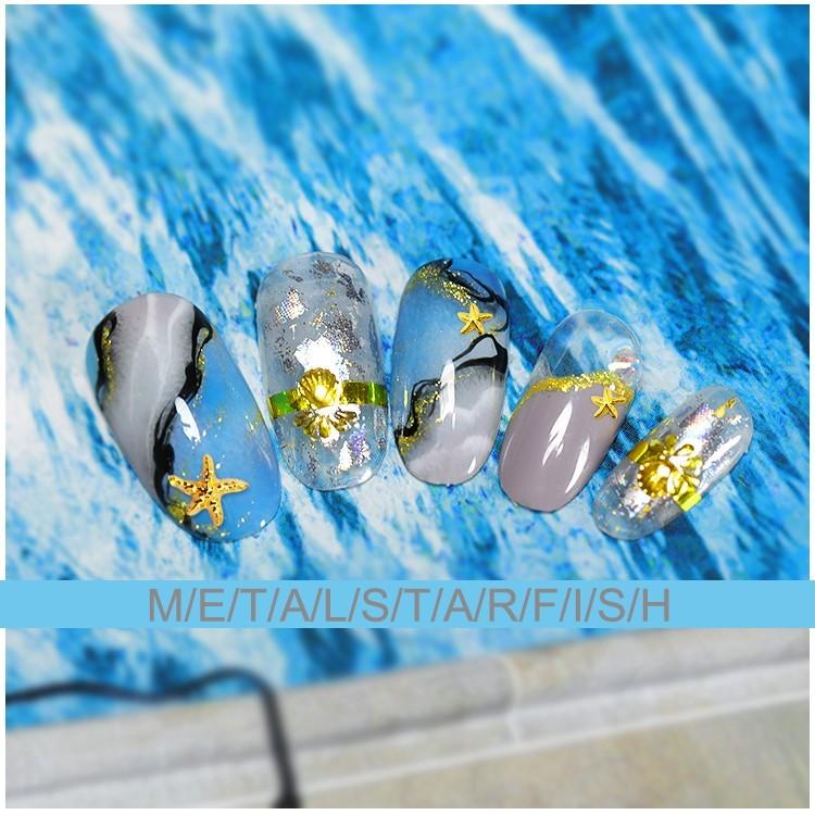 単品 メタルパーツ ヒトデ スターフィッシュ 2サイズ 海 夏 ハート