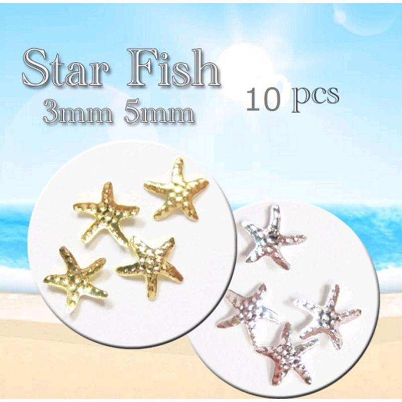 20個入り メタルパーツ ヒトデ スターフィッシュ スター ゴールド