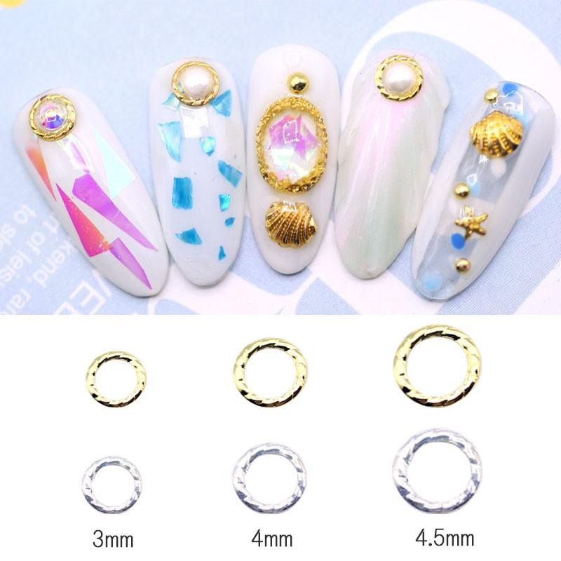 個入り ネイルパーツ ツイストリング 丸カン リング ゴールド シルバー スタッズ ネイル用品 Gold ツイストリングメタル アート パーツ デコ素材 Coco Nail Ba3 2 オレンジcocoヤフー店 通販 Yahoo ショッピング