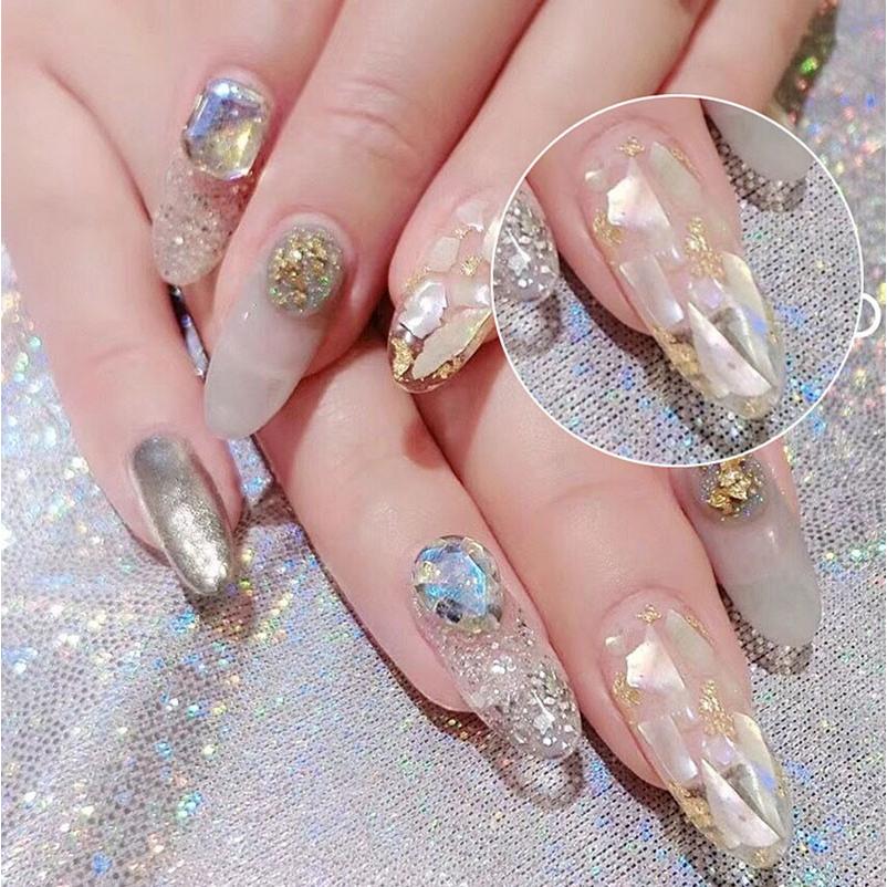 ネイルパーツ 大量 まとめ売り シェルパーツ DIY ラメ 天然石 金箔銀箔 ネイルパーツ 大量 まとめ売り シェルパーツ DIY ラメ 天然石
