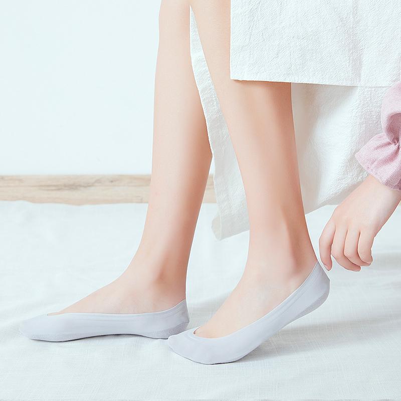 5足セット カバーソックス 脱げない ズレない フットカバー パンプスソックス オールシーズン 靴下 レディース ショート 浅履き 美ライン |  | 03