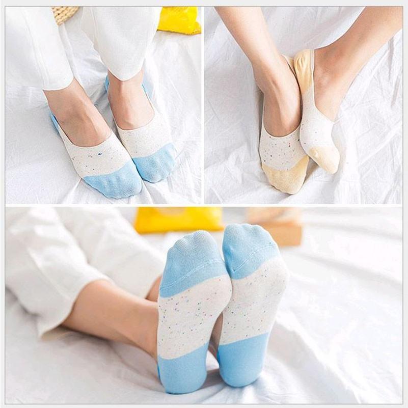 5セット カバーソックス 脱げない ズレない フットカバー パンプスソックス オールシーズン 靴下 レディース ショート 浅履き 美ライン |  | 01