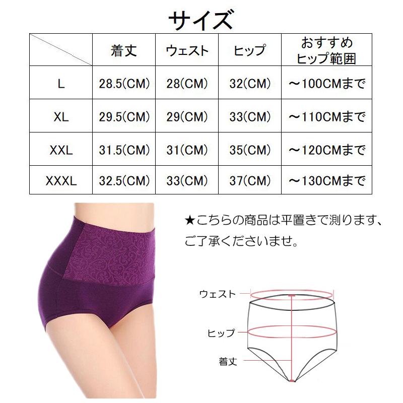 3点セット 綿 コットン ショーツ レディース 20代 30代 40代 福袋 お腹引き締め ヒップアップ 大きいサイズ 下着 パンツ スタンダード インナー |  | 23