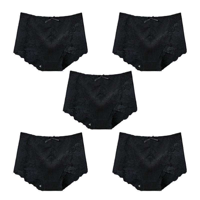 5枚セット レース ショーツ レディース 綿 インナー パンツ 下着 伸縮性 フィット感 セクシー 魅力 リラックス リボン |  | 22