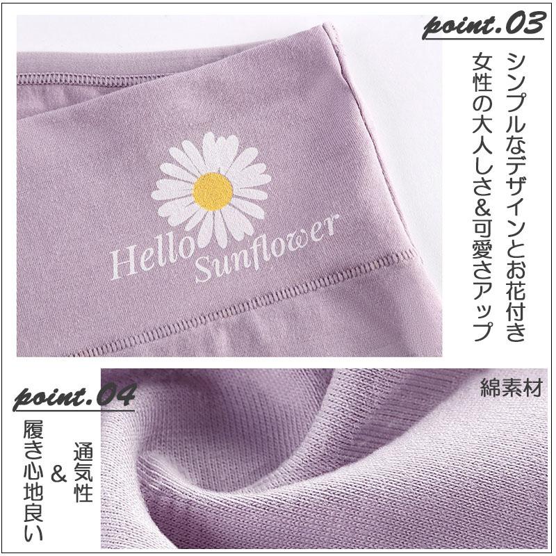 3枚セット ショーツ レディース 綿 30代 40代 50代 深め 深履き インナー パンツ 下着 ハイウエスト |  | 13