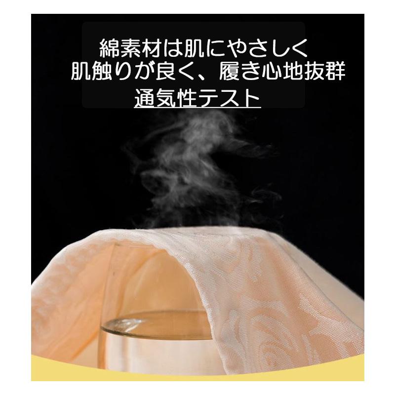 3枚セット 綿 ショーツ レディース インナー 下着 ヒップアップ お腹引き締め 大きいサイズ パンツ ノーマル バラ模様 30代　40代　50代 |  | 09