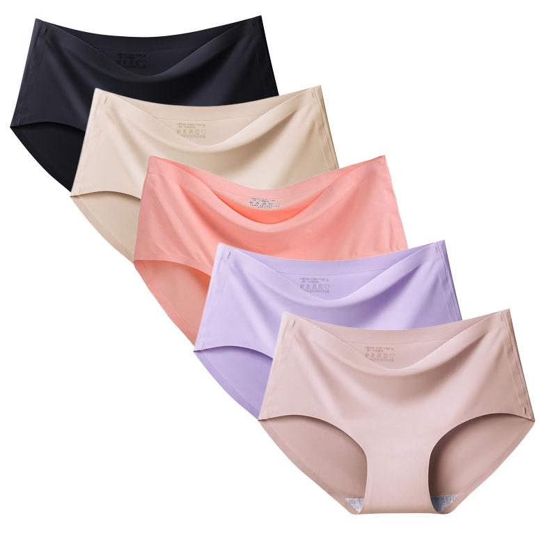 シームレスショーツ 5枚セット レディース ショーツ プレーンショーツ インナー パンツ  響きにくい 冷感 女性用 下着 夏 フィット感 |  | 24