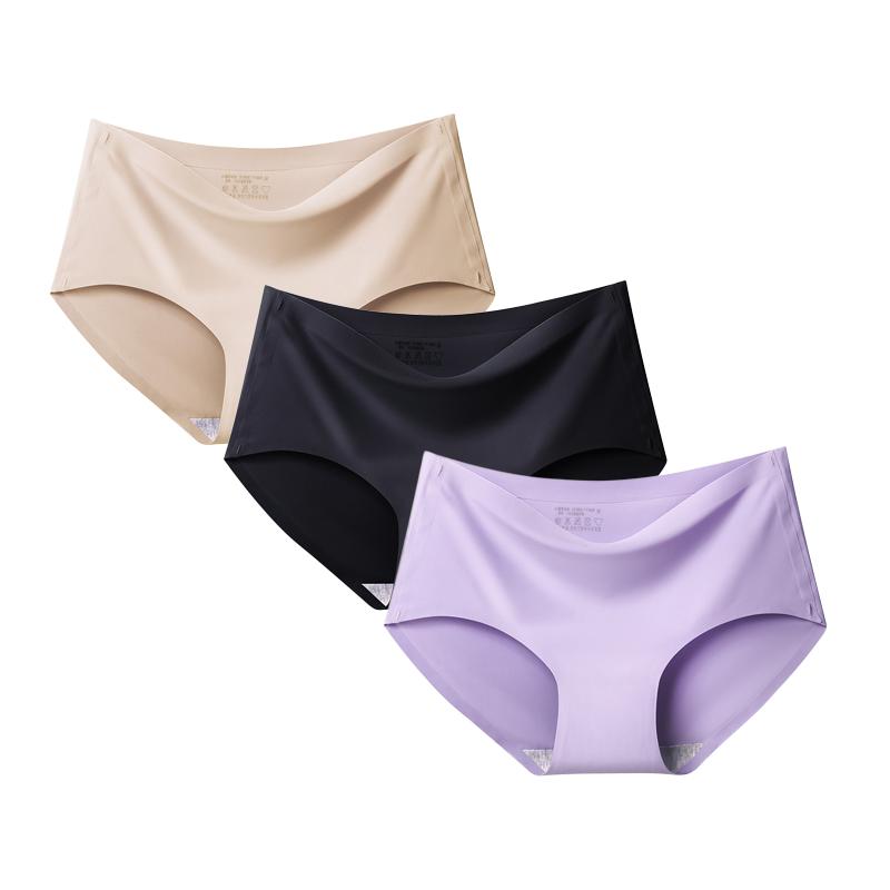 シームレスショーツ 3枚セット レディース ショーツ プレーンショーツ インナー パンツ  響きにくい 冷感 女性用 下着 夏 フィット感 |  | 26