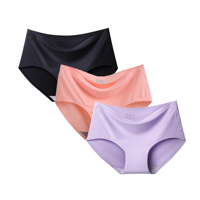 シームレスショーツ 3枚セット レディース ショーツ プレーンショーツ インナー パンツ  響きにくい 冷感 女性用 下着 夏 フィット感 |  | 27