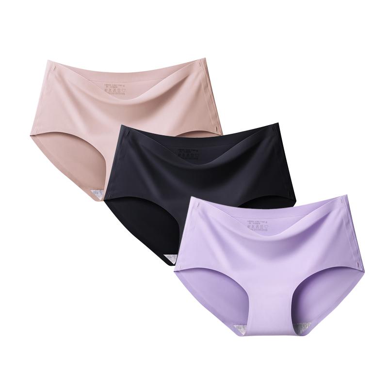 シームレスショーツ 3枚セット レディース ショーツ プレーンショーツ インナー パンツ  響きにくい 冷感 女性用 下着 夏 フィット感 |  | 30