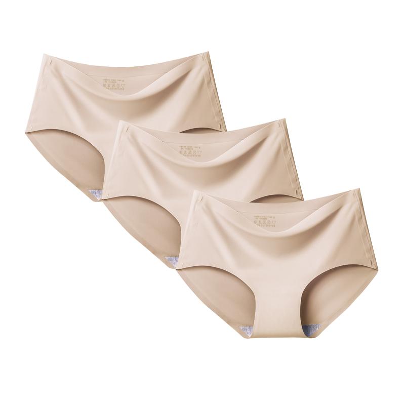 シームレスショーツ 3枚セット レディース ショーツ プレーンショーツ インナー パンツ  響きにくい 冷感 女性用 下着 夏 フィット感 |  | 21