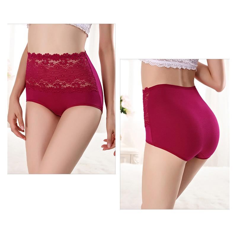 3枚セット  レース ショーツ レディース 綿 コットン インナー 下着 ヒップアップ お腹引き締め 大きいサイズ パンツ オシャレ 30代 40代 50代 |  | 18