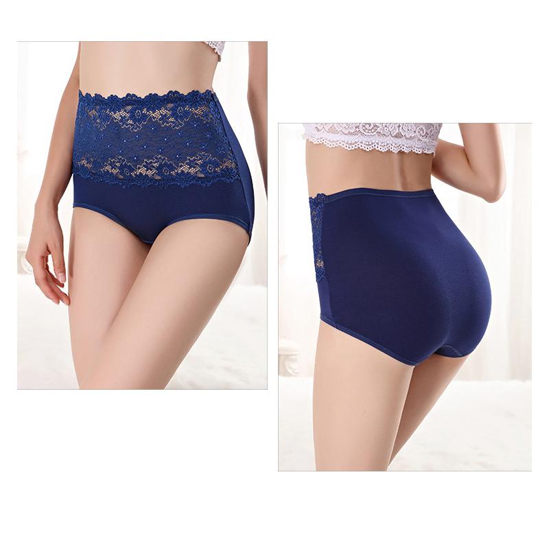 3枚セット  レース ショーツ レディース 綿 コットン インナー 下着 ヒップアップ お腹引き締め 大きいサイズ パンツ オシャレ 30代 40代 50代 |  | 16