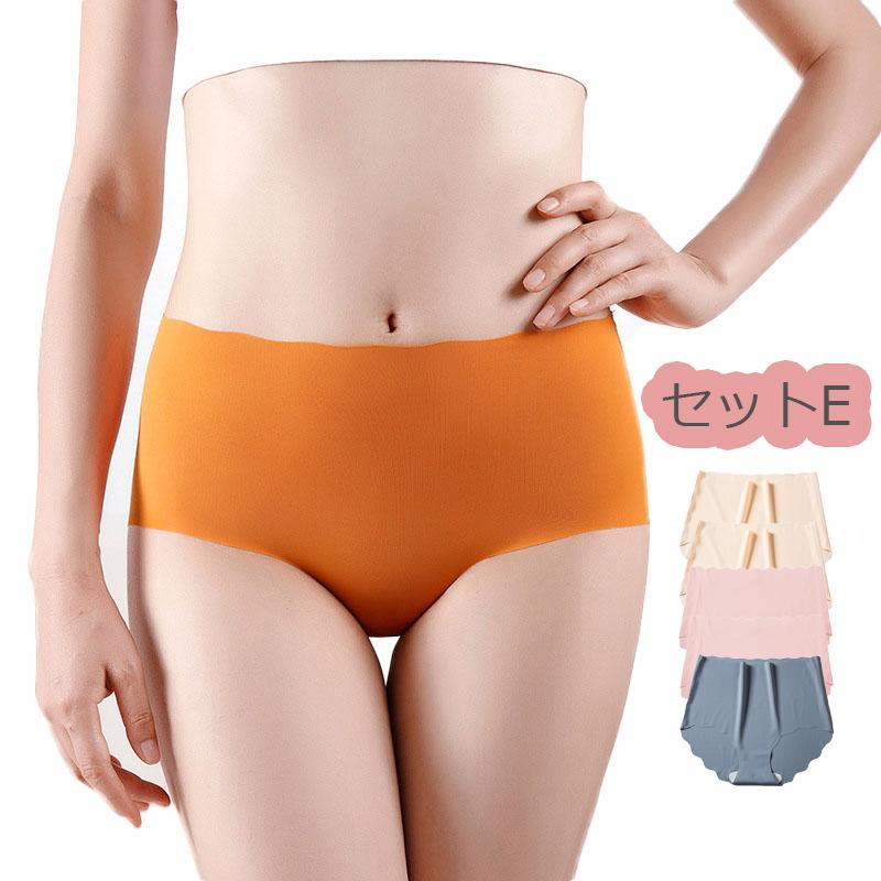 5枚セット ショーツ レディース シームレス インナー  パンツ スタンダード 響きにくい 冷感 女性用 下着 夏 フィット感 ズレにくい |  | 28