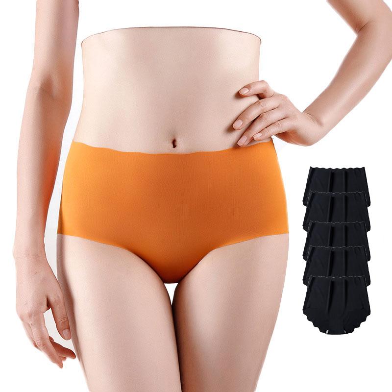 5枚セット ショーツ レディース シームレス インナー  パンツ スタンダード 響きにくい 冷感 女性用 下着 夏 フィット感 ズレにくい |  | 19