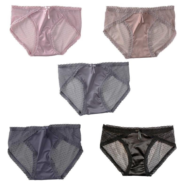 5枚セット レースショーツ レディース セクシー 魅力 20代  30代 40代　インナー パンツ 下着 伸縮性 ツルツル 浅履きショーツ リボン |  | 12