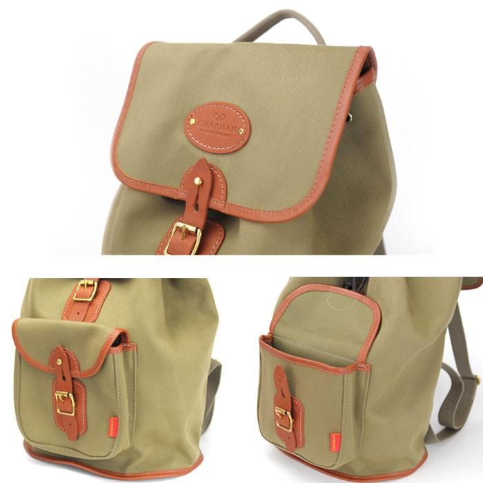 チャップマン ボーダー リュックサック メンズ レディース バッグ 紺 オリーブ リュック バックパック イギリス製 キャンバス レザー 本革 チャップマン ボーダー リュックサック メンズ レディース バッグ 紺 オリーブ リュック バックパック イギリス製 キャンバス レザー 本革 BORDER NAVY ネイビー