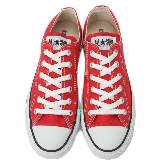 コンバース オールスター ローカット レディース メンズ キャンバス シューズ CONVERSE ALL STAR OX RED｜orangecounty｜02