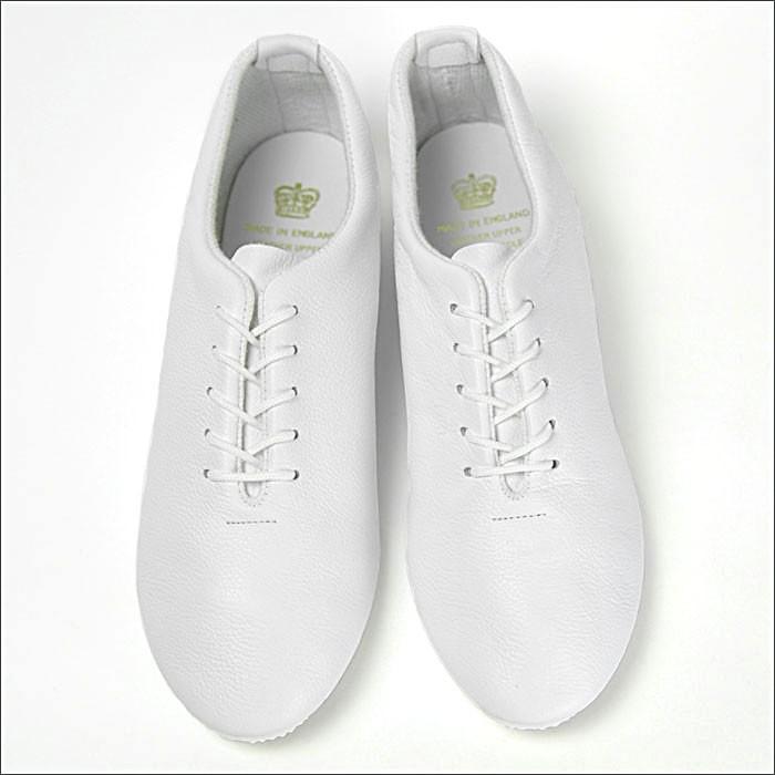 ☆お値下げ☆ 【CROWN / クラウン ホワイト バレエシューズ サイズ6 BEAMS F (BEAMS F)【Special order】CROWN / Oxford Ballet Shoes