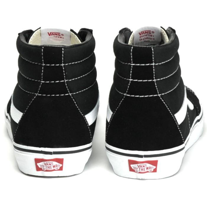 バンズ VANS スケートハイ スニーカー スケートシューズ ハイカット 定番 黒白 メンズ レディース SK8 HI BLACK｜orangecounty｜03