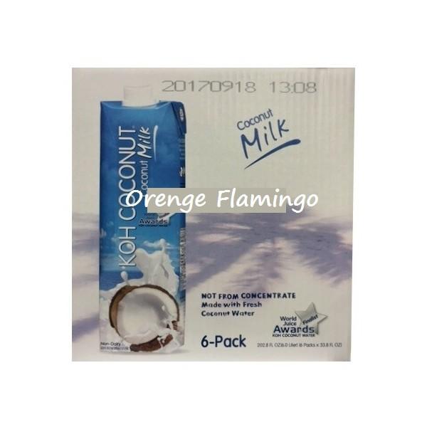757円 低価格の コストコ ココナッツミルク飲料 1l 6本入り Koh Coconut カークランド 飲料