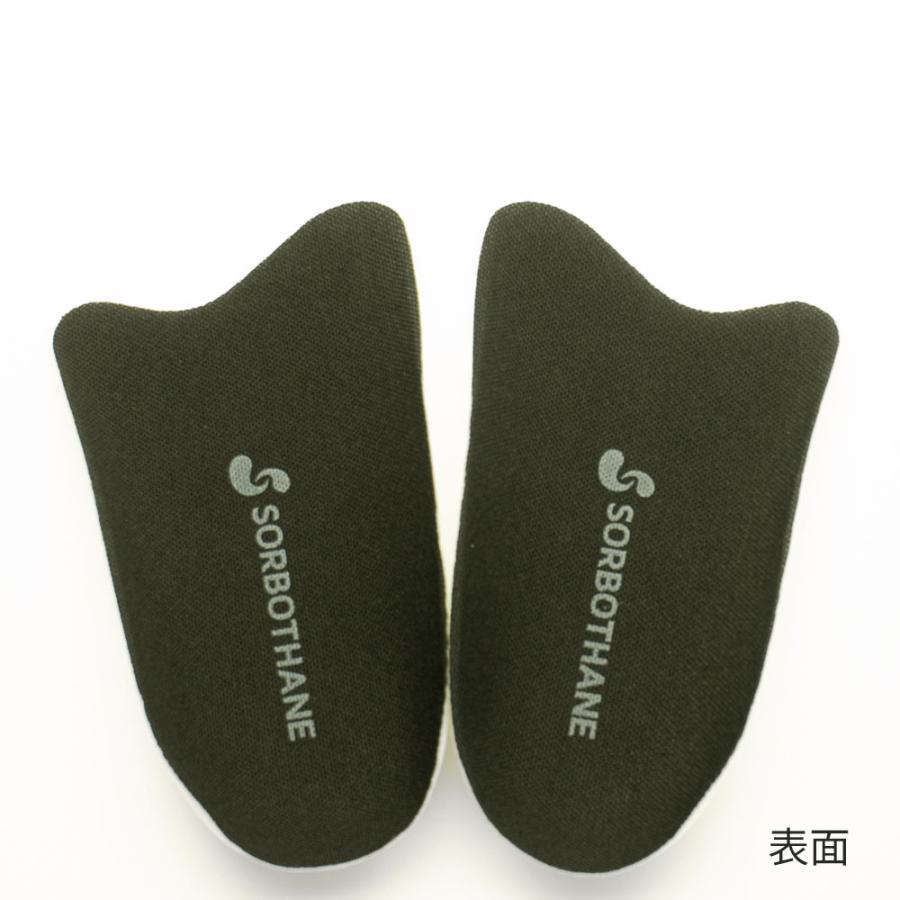 かかと用 インソール ソルボ SORBO ヒールカップ 踵 ハーフ 男女