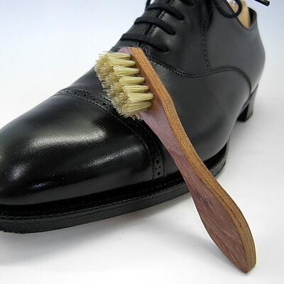 靴ブラシ サフィール ノワール Saphir Noir ミニブラシ 靴磨き シューケア | Saphir Noir