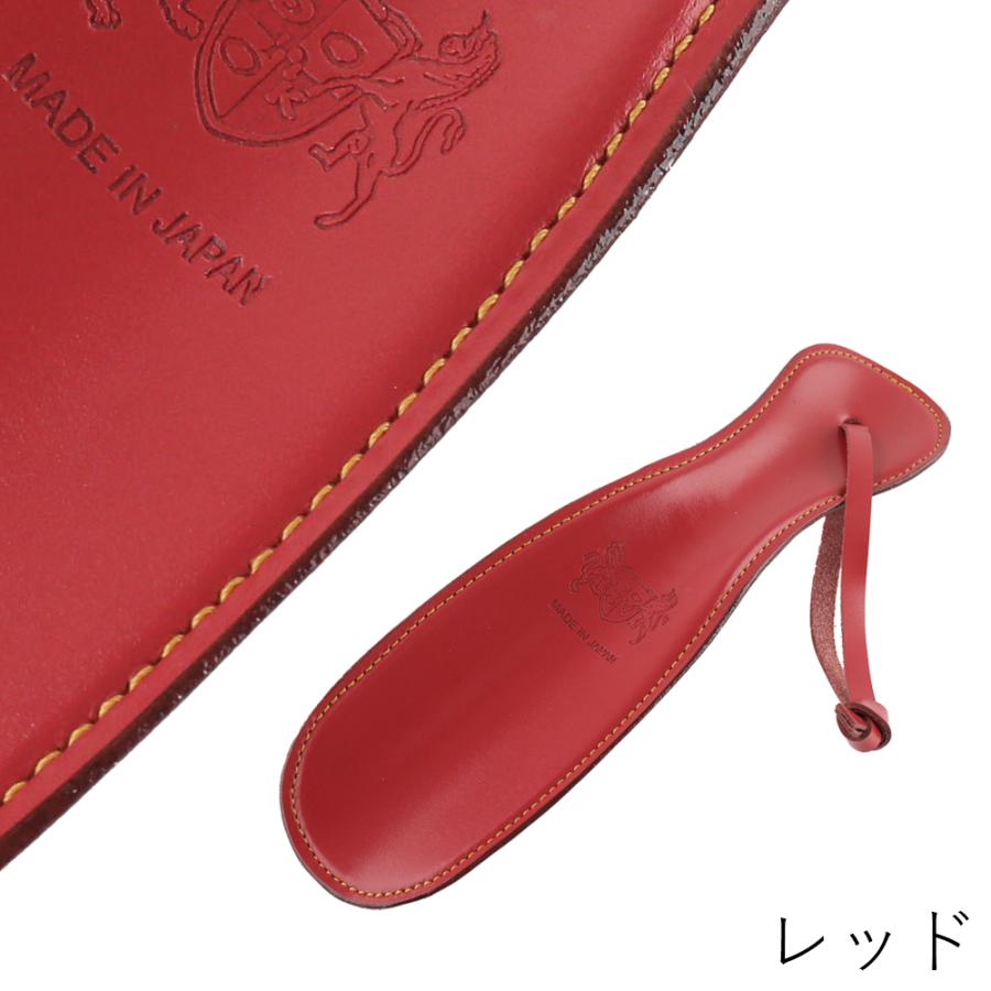 E10 ando nankine シューホーン 靴べら 全長22cm 91g 靴べら 携帯用 ダナック DONOK アングルレザー シューホーン 約19.5cm