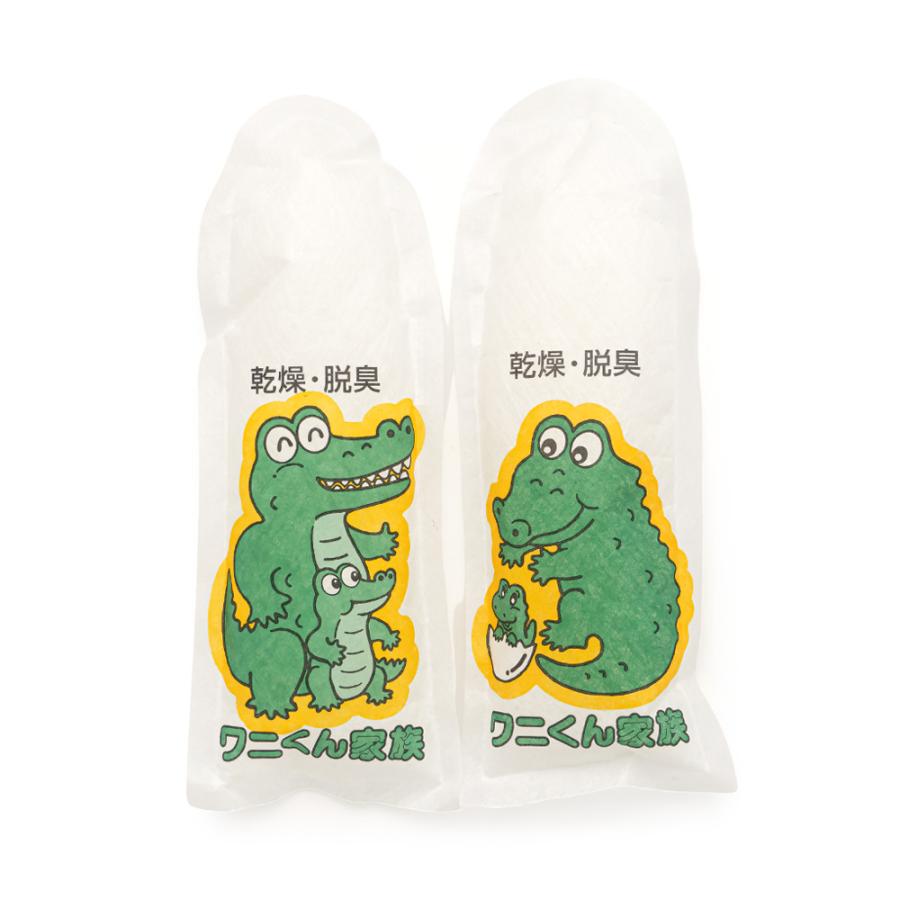 靴用 乾燥剤 強力 除湿 ワニくん家族 繰り返し使える シリカゲル 脱臭