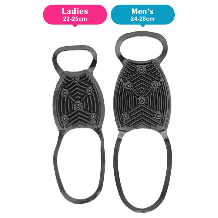 雪道用 滑り止め BRIN スノースパイク 靴底 バンド |  | 01