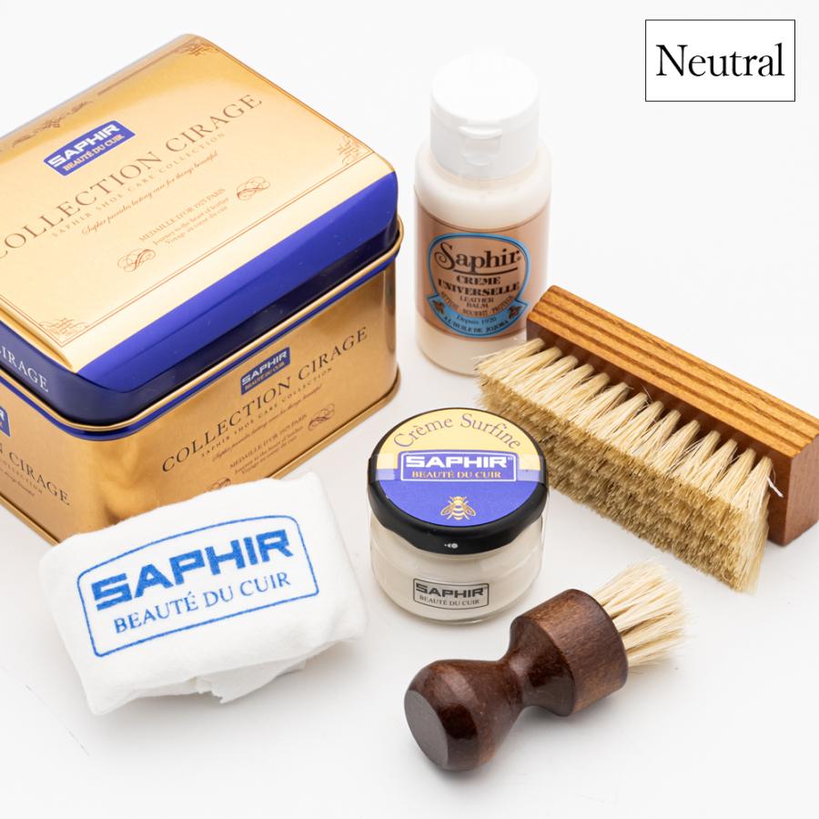 SAPHIR 靴磨きセット シューケアセット サフィール ミニJAR SAPHIR 靴磨きセット シューケアセット サフィール ミニJAR