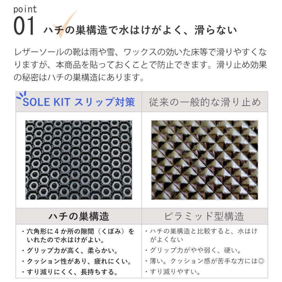 靴底に貼る滑り止め Sole Kit ソールキット スリップ対策 つま先用 雨雪の転倒防止 オレンジヒール 通販 Yahoo ショッピング