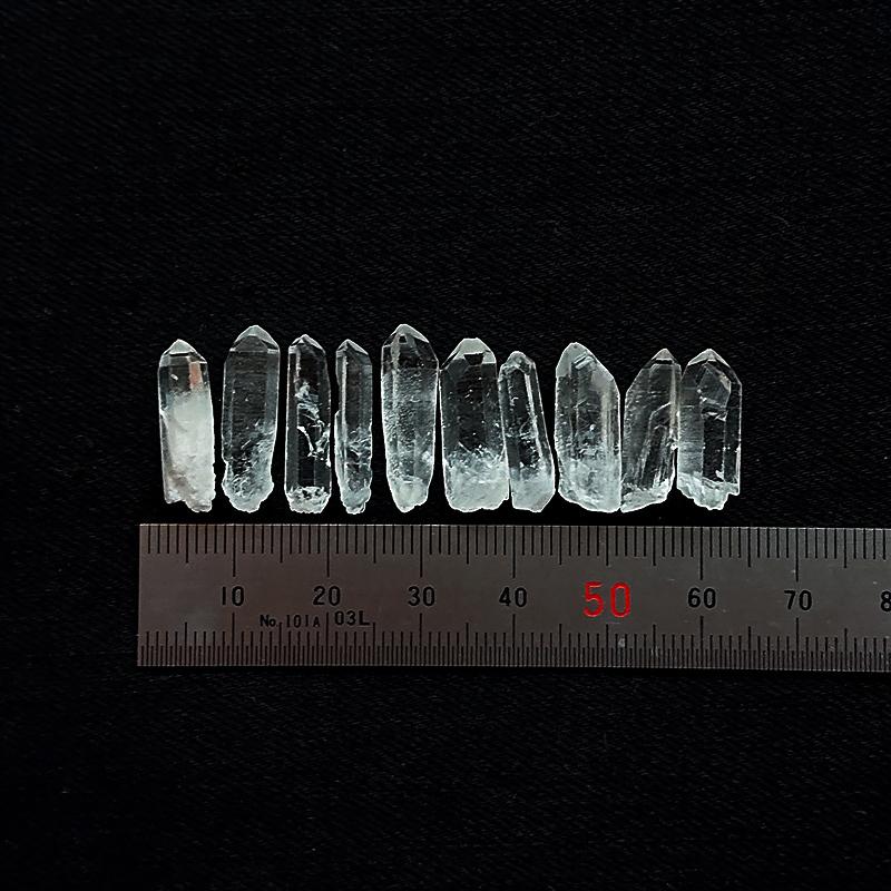クリアポイント水晶 1.5〜2.0cm 10本 オルゴナイト ハンドメイド 浄化