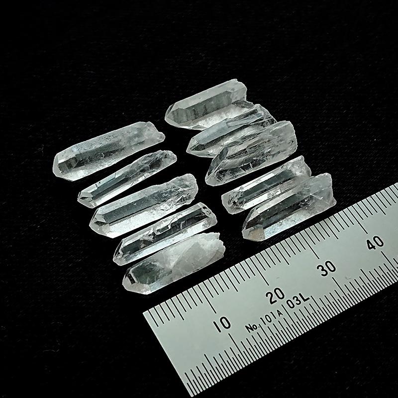 クリアポイント水晶 1.5〜2.0cm 10本 オルゴナイト ハンドメイド 浄化