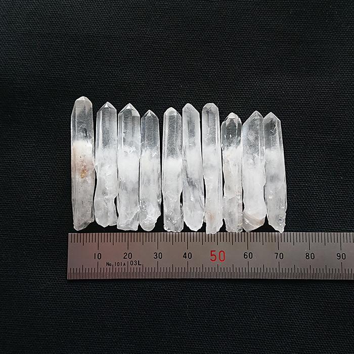 ポイント水晶 4.0〜4.5cm 10本 オルゴナイト ハンドメイド 浄化 さざれ