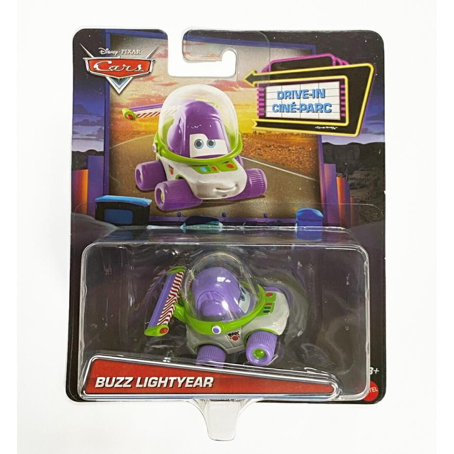 DRIVE IN CINE PARC BUZZ LIGHTYEAR カーズ バズライトイヤー ミニカー carsbuzzオレンジマミー