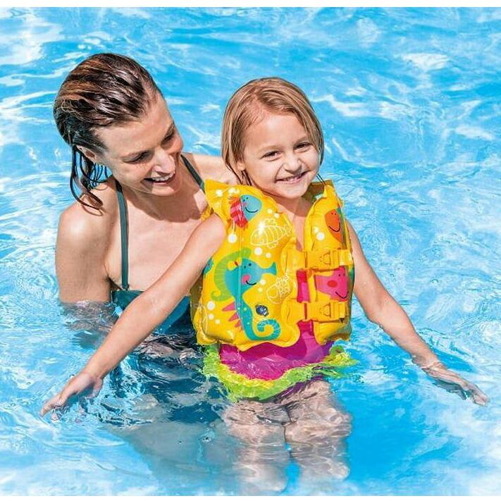 エアタイプキッズ用スイムベスト フローティングベスト 子供用ライフ