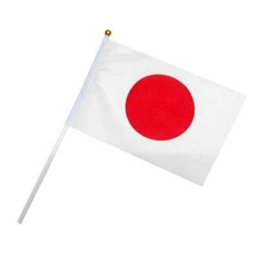 日の丸 手旗 日本 国旗  旗 手持ちフラッグ ネコポスは送料無料｜orangemommy