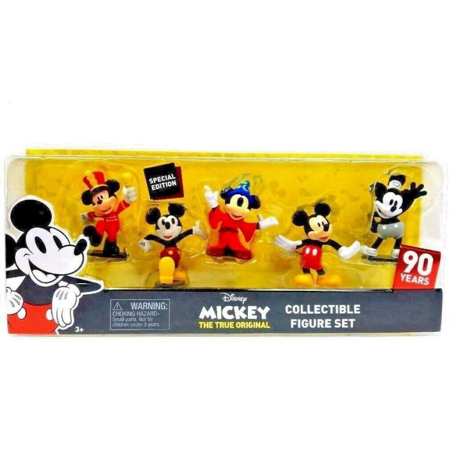ミッキーマウス 90周年 フィギュア5体セット 日本未発売 宅配便送料無料