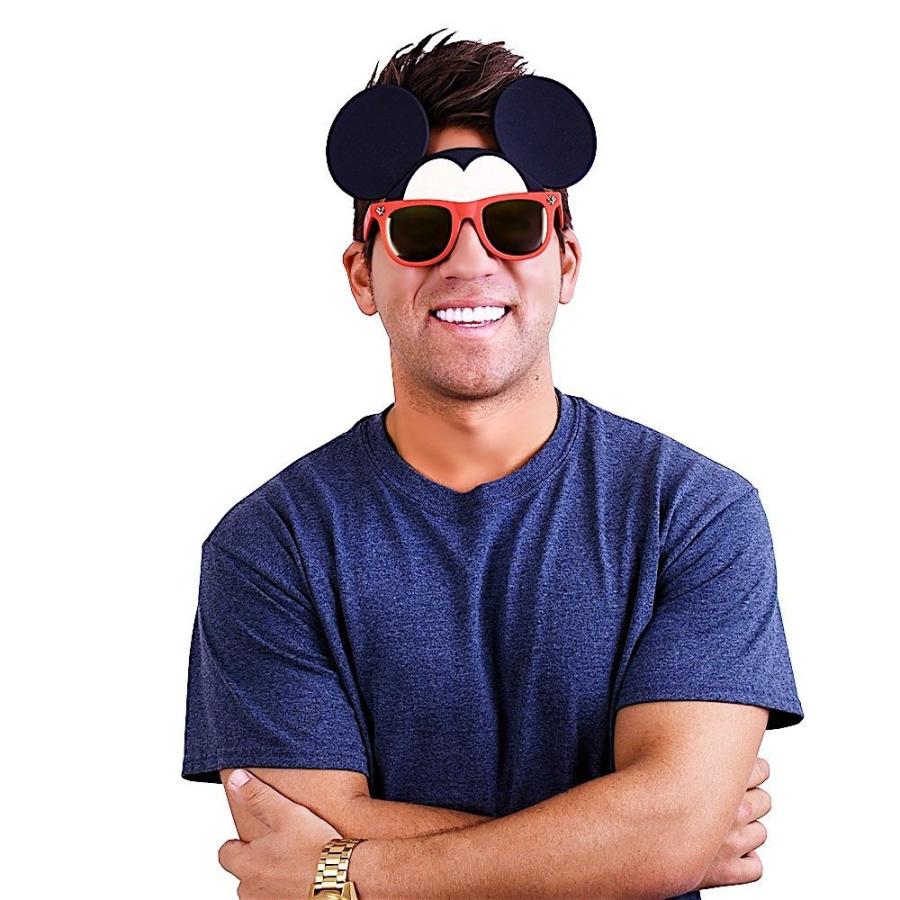 ミッキーマウス ミニーマウス サングラス アメリカ輸入 キャラクターフェイスサングラス コスプレアイテム ネコポス便は送料無料 Mickeyshades オレンジマミー 通販 Yahoo ショッピング