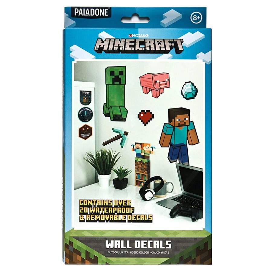 マインクラフト ウォールステッカー ウォールデカール 4シート ゆうパケットは送料無料 Mattan Com My