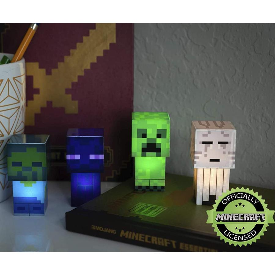 マインクラフトledミニモブフィギュア4体セット Minecraft Mini Mob 4 Piece Figure Mood Light Set Minimob4p オレンジマミー 通販 Yahoo ショッピング