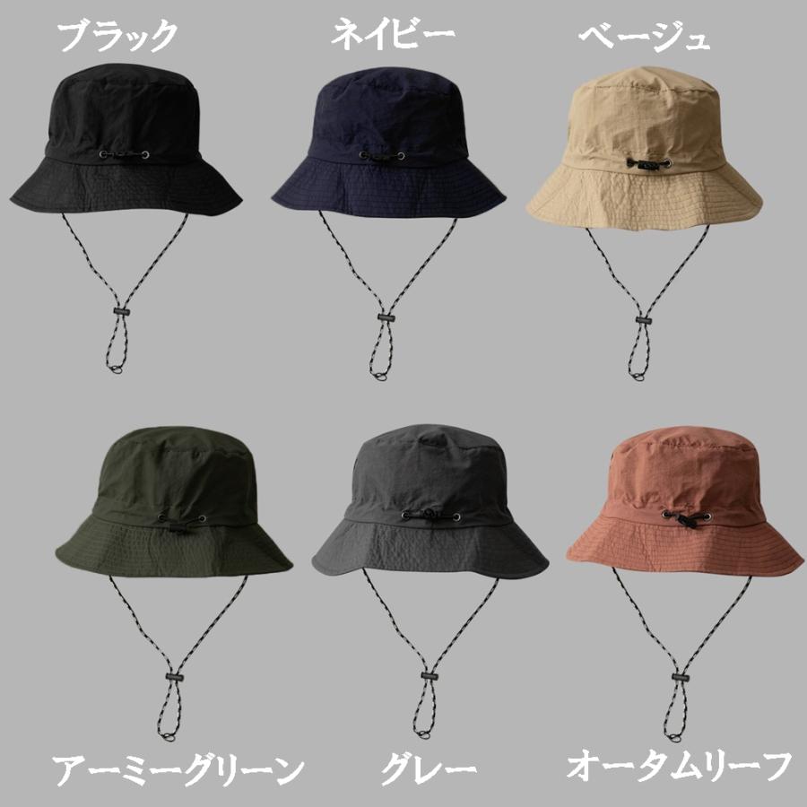サファリハット 収納袋一体型 コンパクト収納 日除けハット 日よけ帽子