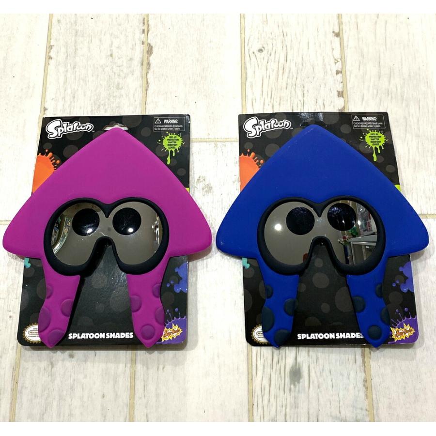アウトレットセール Splatoon 大人用 スプラトゥーン イカ コスチュームサングラス アメリカ輸入 キャラクターフェイスサングラス