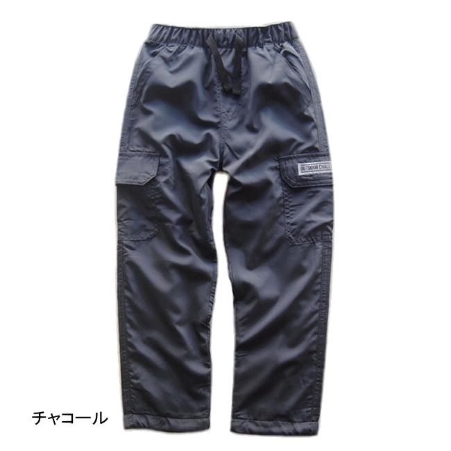 【メール便送料無料】子供服 男の子 裏フリース ナイロンカーゴパンツ 37513 110/120/130/BLUE MART/ブルーマート/長ズボン/ロングパンツ/冬｜orangepanda｜02