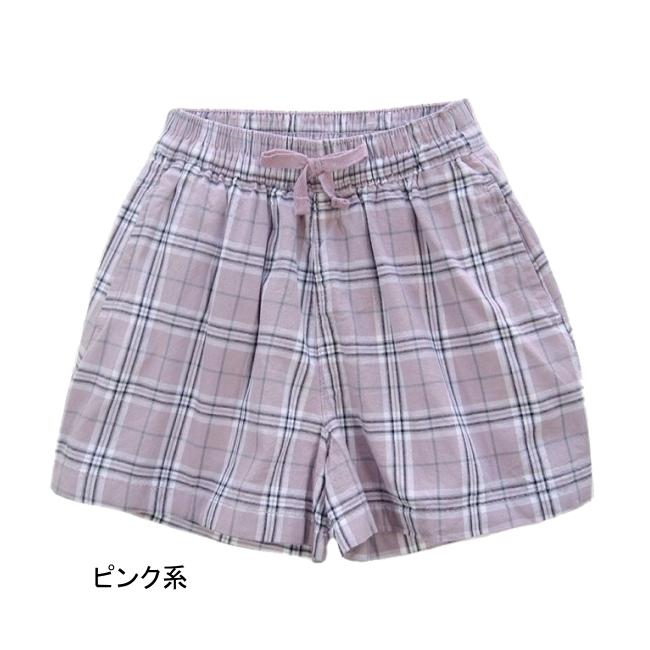 【メール便送料無料】子供服 女の子 チェック柄 イージーキュロット 41536 110/120/130/Tender Heart/テンダーハート/パンツ/ズボン/ショート/夏 |  | 02