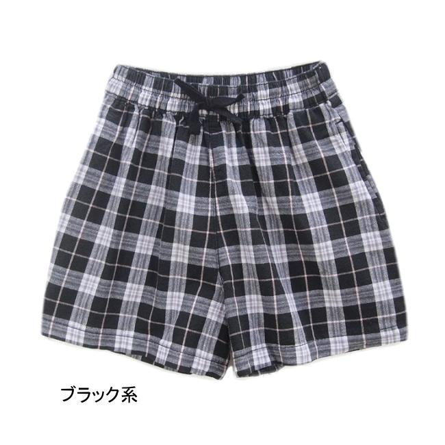 【メール便送料無料】子供服 女の子 チェック柄 イージーキュロット 41536 110/120/130/Tender Heart/テンダーハート/パンツ/ズボン/ショート/夏 |  | 03