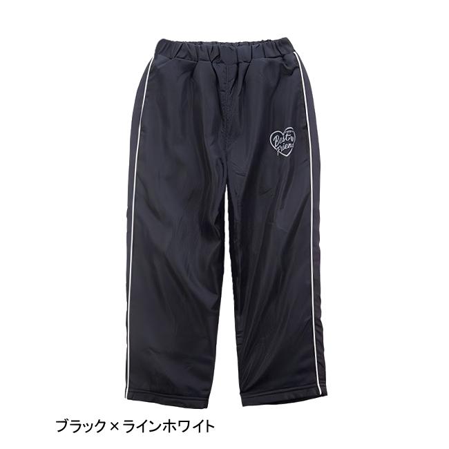 【メール便送料無料】子供服 女の子 裏フリース ナイロンパンツ 55512 110/120/130/Pops Lemon/ポップスレモン/長ズボン/ロングパンツ/冬 |  | 01